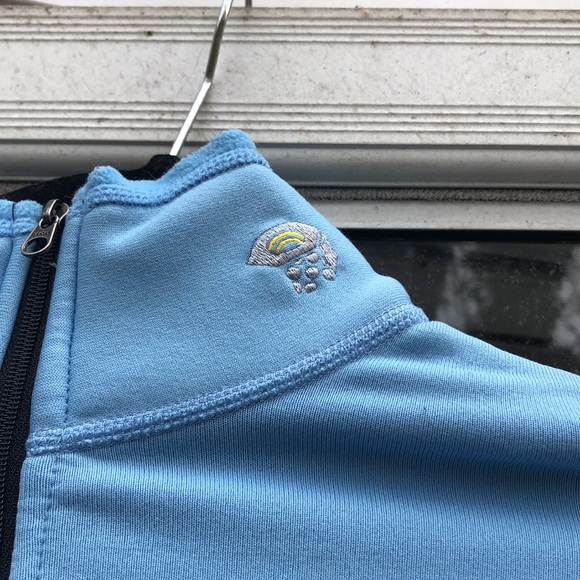 Mountain hardware vintage baby blue reversible pullover. Size small. - Picture 2 of 11